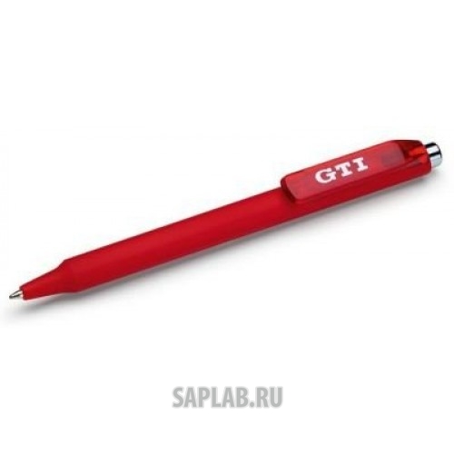 Купить Volkswagen 000087210H645 Шариковая ручка Volkswagen GTI Ballpoint Pen, Red, артикул 000087210H645