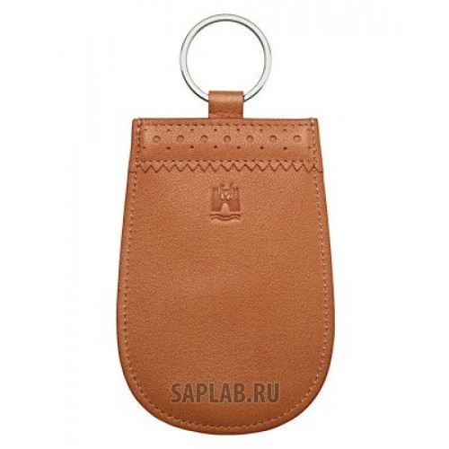 Купить Volkswagen 000087402BDCX Кожаная ключница Volkswagen Classic Leather Key Pouch, Beige, артикул 000087402BDCX