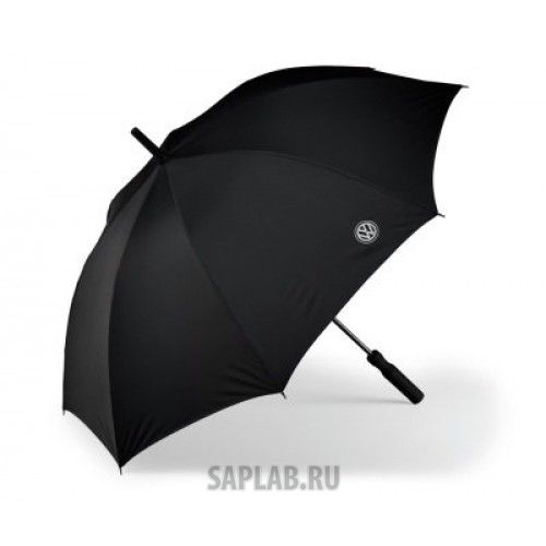 Купить Volkswagen 000087602E041 Зонт трость Volkswagen Stick Umbrella, Black, артикул 000087602E041