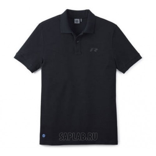Купить Volkswagen 15D084230A Мужская рубашка-поло Volkswagen R-Line Men's Polo Shirt, Black, артикул 15D084230A