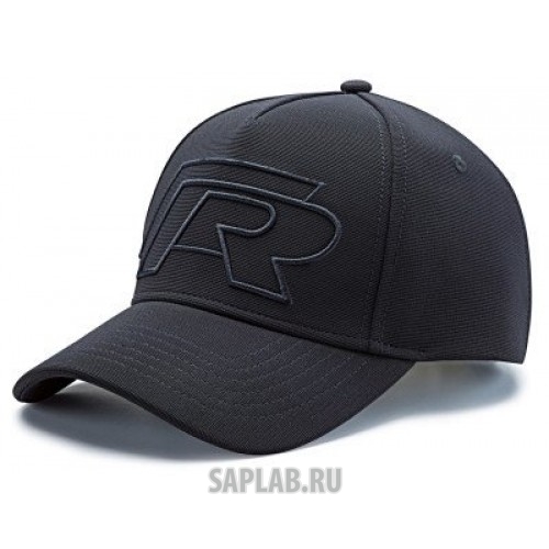 Купить Volkswagen 15D084300 Бейсболка Volkswagen R Collection Cap, Black, артикул 15D084300