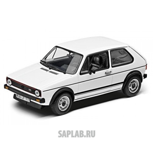 Купить Volkswagen 173099300B9A Модель автомобиля Volkswagen Golf I GTI (1976), White, Scale 1:43, артикул 173099300B9A