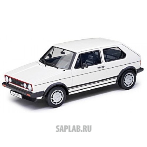 Купить Volkswagen 191099302084 Модель автомобиля Volkswagen Golf I GTI (1983), White, Scale 1:18, артикул 191099302084