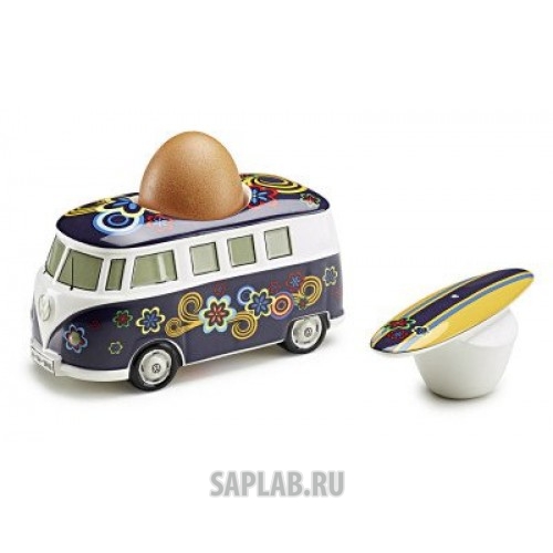 Купить Volkswagen 211069644D Подставка для яиц всмятку Volkswagen T1 Bulli Flower Power, Blue