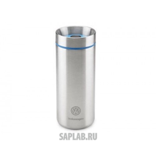 Купить Volkswagen 33D069604 Термокружка Volkswagen Thermo Mug, Silver/Blue