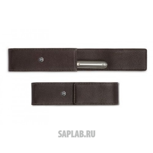 Купить Volkswagen 3D0087404GOW Кожаный футляр для ручек Volkswagen Leather Pen Case, Brown