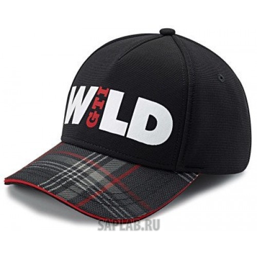 Купить Volkswagen 5GB084300A Бейсболка Volkswagen GTI Cap Wild, Black, артикул 5GB084300A