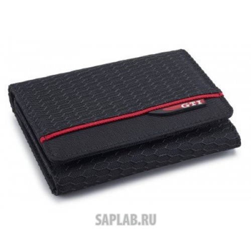 Купить Volkswagen 5GB087400041 Кошелек Volkswagen GTI Wallet, Black, артикул 5GB087400041