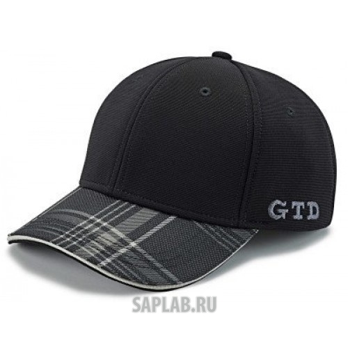 Купить Volkswagen 5GD084300 Бейсболка Volkswagen GTD Baseball Cap, Black, артикул 5GD084300