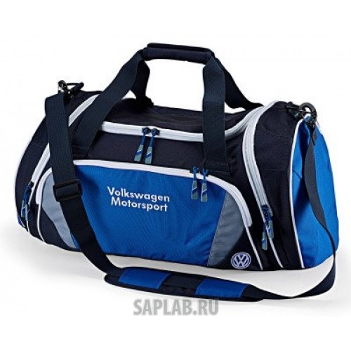 Купить Volkswagen 5GV087318A530 Спортивная сумка Volkswagen Motorsport Bag, Blue, артикул 5GV087318A530