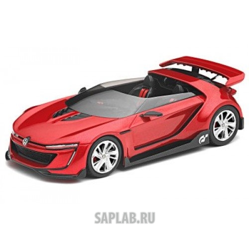 Купить Volkswagen 5GV099300D645 Модель автомобиля Volkswagen Golf VII GTI Roadster Concept, Scale 1:43, Gran Turismo Red, артикул 5GV099300D645