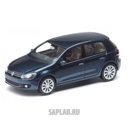 Купить Volkswagen 5K0099300C5F Модель автомобиля Volkswagen Golf 6, 5 Doors, Scale 1:43, Blue, артикул 5K0099300C5F