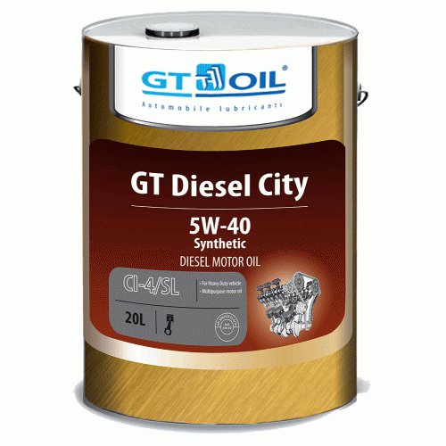Купить Gt oil 8809059408018 GT Diesel City, 20л