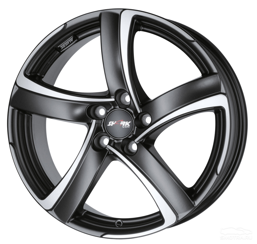 Купить Alutec WHS057305 Shark 17/7 ET25 Racing black front polished