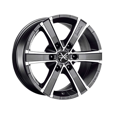 Купить Oz WHS104868 Sahara 6 17/8 ET30 Matt graphite diamond cut