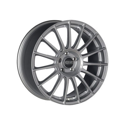 Купить Oz WHS057090 Superturismo LM 19/9,5 ET45 Matt race silver + black lettering