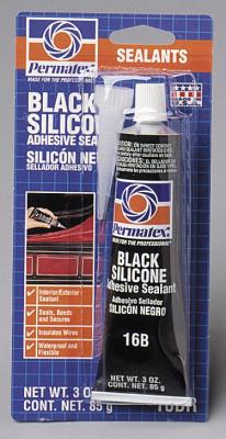 Купить Permatex 81158 Клей - Герметик RTV Силиконовый (Черный) Тюбик 85г.